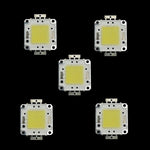 puces led cob 10w 20w 30w 50w 100w blanc chaud hautes performances 120° lumiere