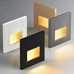 lampe led capteur mouvement noir blanc moderne minimaliste induction lumière chambre coucher