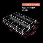 organisateur moderne réutilisable transparent pliable respectueux environnement adhésif articles divers stockage