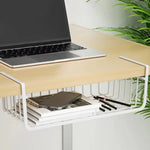 panier suspendu blanc noir réutilisable clips moderne rangement respectueux environnement multifonctionnel