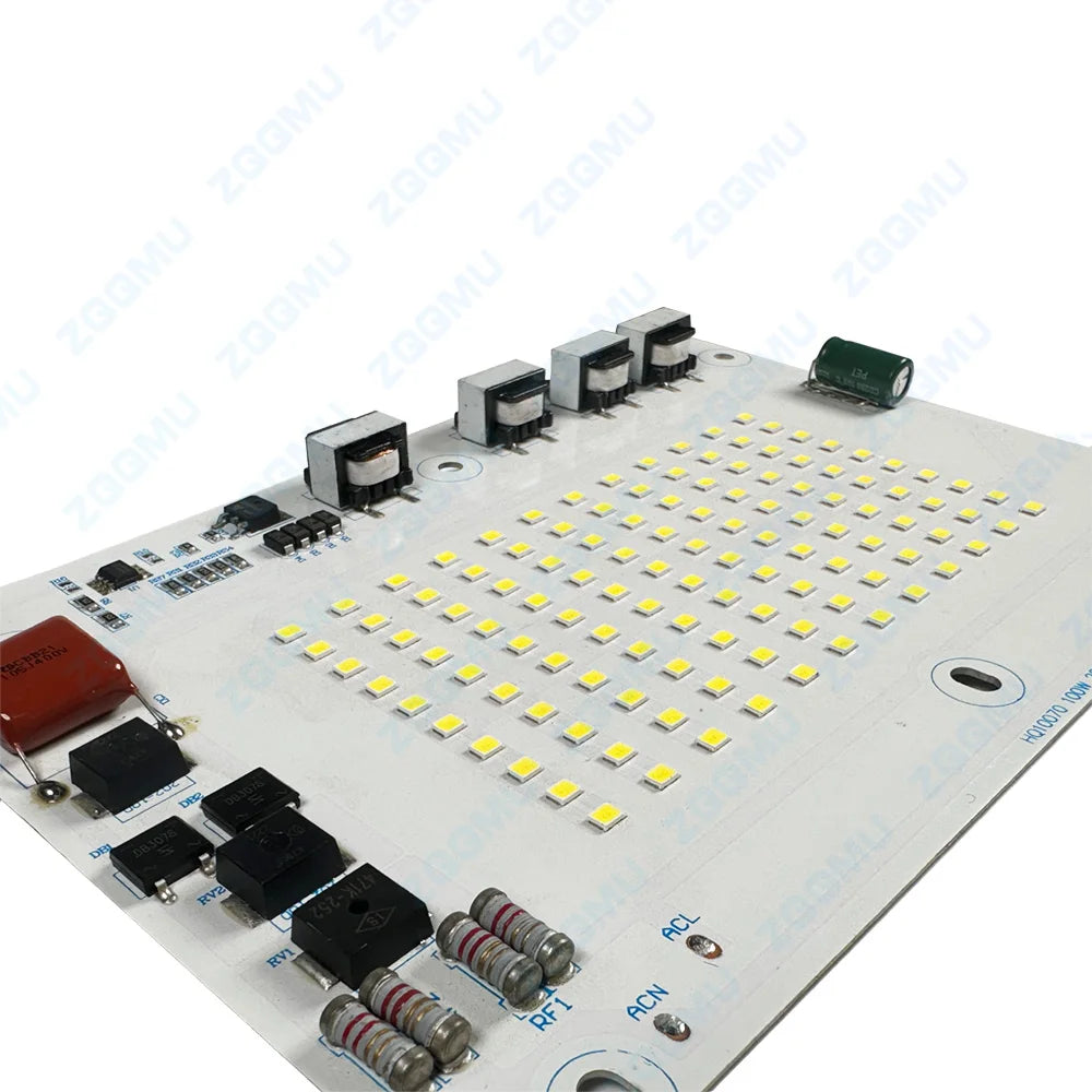 carte led 200w 150w 100w 50w 30w 10w blanc vert rouge noir 6000k driver