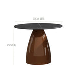 tables basses modernes minimalistes marbre noir blanc motifs argentées marron vert olive salon