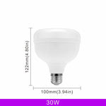 ampoule led 20w 30w 40w 50w 60w cold white e27 moderne opacité