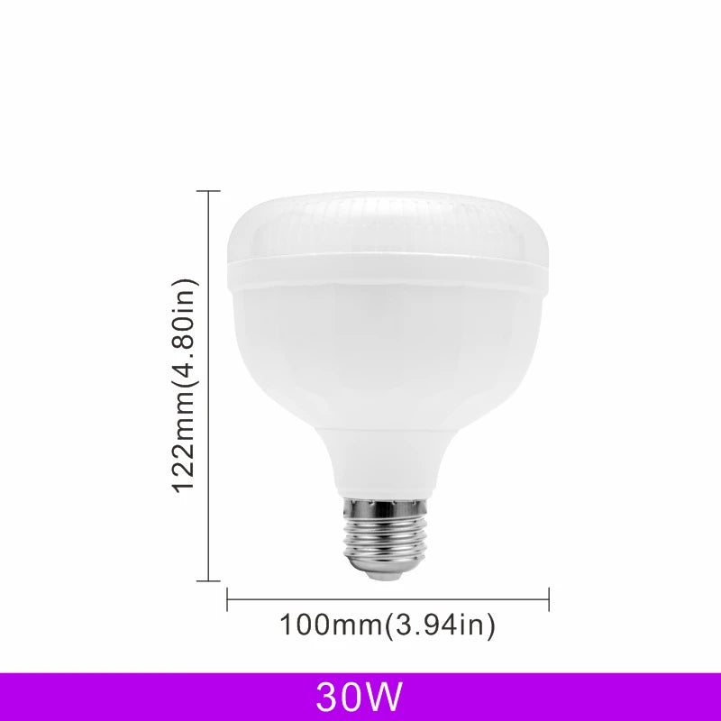 ampoule led 20w 30w 40w 50w 60w cold white e27 moderne opacité