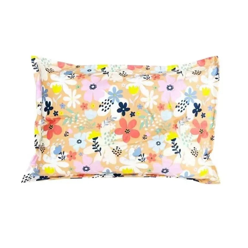 taies d'oreiller bébé 100% coton dessin animé étoiles feuilles moderne gris blanc jaune rose