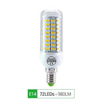 ampoule led e27 e14 56 leds 999 lumens blanc vert grains maïs moderne