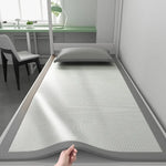 housse matelas bleu gris micro perforée moderne anti bactéries perméable l'air