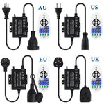 contrôleur led variateur 1500w télécommande prise murale certifications lvd cem fcc ul rohs moderne