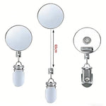clip rétractable argenté fixe serviettes moderne porte clés antiperte utilitaire cuisine salle bain