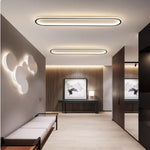 lampe led moderne ovale aluminium noir 40 60 80 cm blanc opaque autonomes