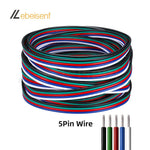 câbles électrique couleur multiple 22AWG 5m 10m led rgb cct diy cuisine éclairage