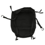 Panier poussette noir avec espace de stockage pour accessoires bébé