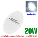 Downlight LED blanc froid 5W 10W 15W 20W 25W spot encastré moderne