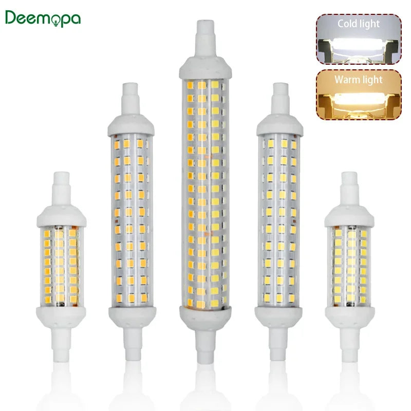 ampoule led 12w 135mm blanc chaud grains maïs moderne 2700k 30000h jardin r7s