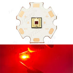 diodes led 20w blanc cuivre imprimées symboles circulaires lampe poche extérieure