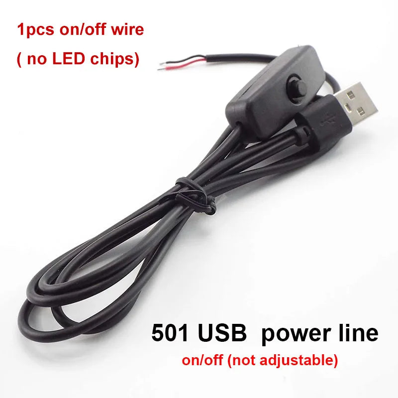 bande led blanc jaune matrice diodes modernes 31mm 75mm 150mm cible diy usb