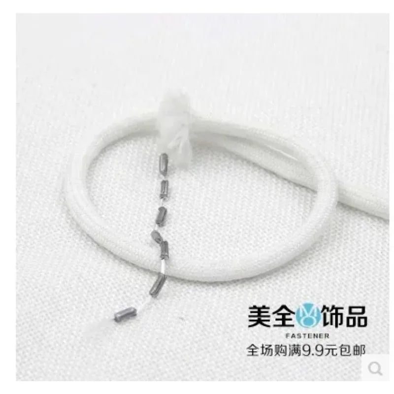 corde acier inoxydable blanc texture tissée opacité simple métalliques volants fenêtres decoration couture