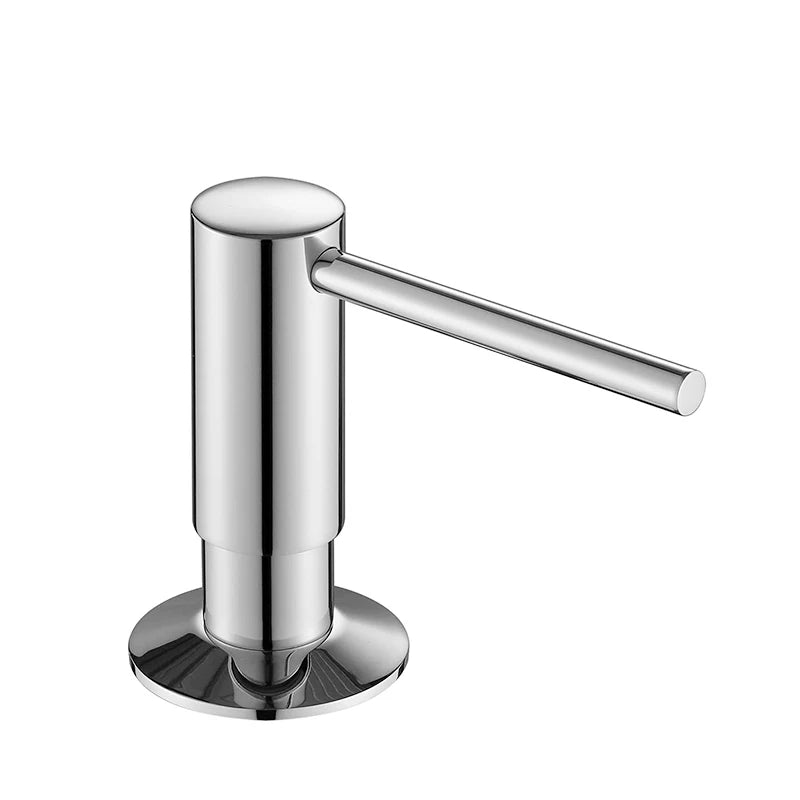 distributeur savon liquide main argent doré noir mat moderne évier comptoir 500ml