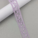 ruban dentelle fleurs simple noir blanc rose bleu violet classique clips cheveux polyester translucideDecorationFestive