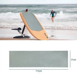 traction pad surf planche mousse eva adhésif antidérapant gris rayures diagonales moderne kayak piscine