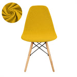coussin chaise tissu carreaux moderne multiple couleurs protection mariage banquet