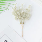 guirlande fleurs séchées blanc bleu rose vert décoration noël mariage rustique festiveextérieur