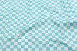tissu coton imprimé fleurs roses carreaux vert bleu vintage romantique bricolage patchwork coussins rideaux