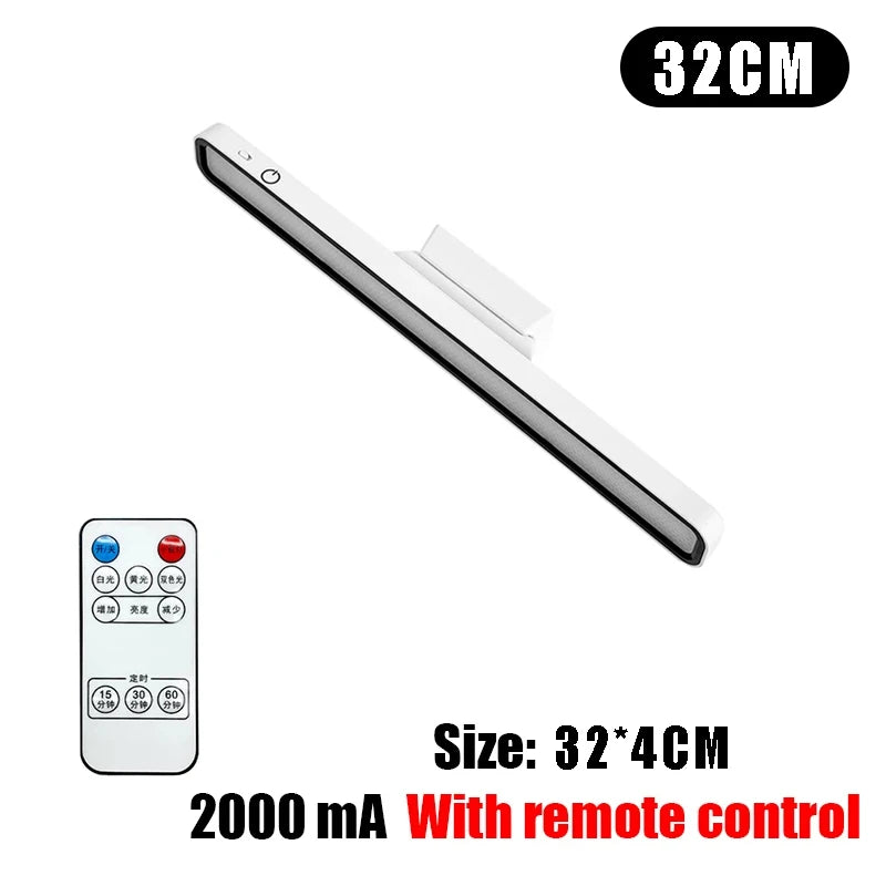 lampe led rechargeable usb minimaliste blanc touch switch remote control adjustable brightness