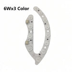 ruban led flexible blanc moderne diodes led 2700k 6500k connecteurs électriques 50000h 170°