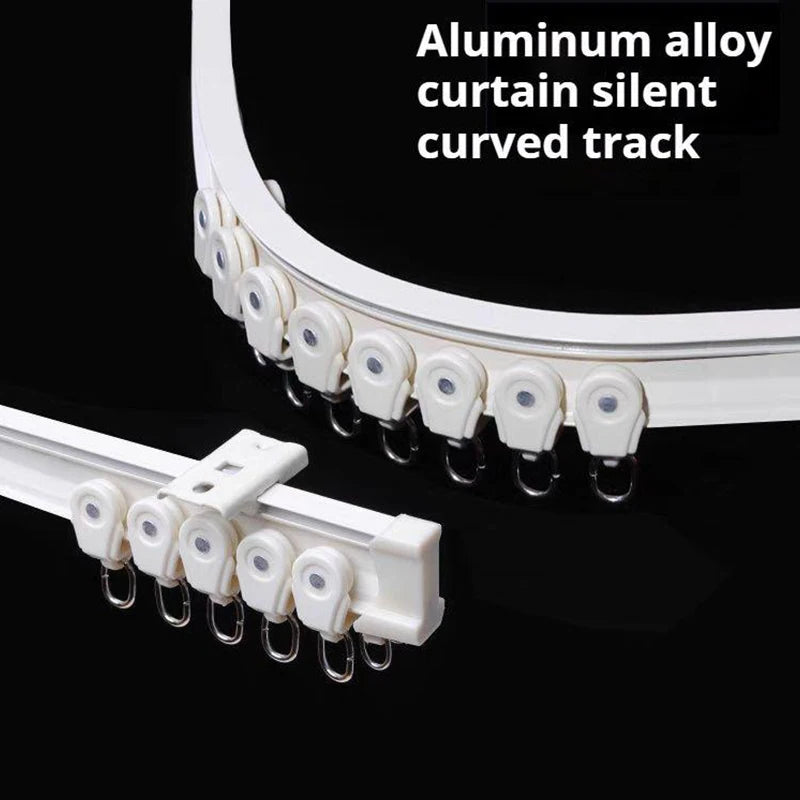 rideau polonais moderne blanc opaque lisse 3m 5m vis clips finition