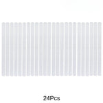 bandes antidérapantes adhésives transparentes 20cm 2cm pratique douche baignoire escaliers sol 40pcs