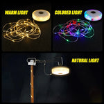 guirlande lumineuse portable extérieure led rechargeable camping modes éclairage flexible neon strips
