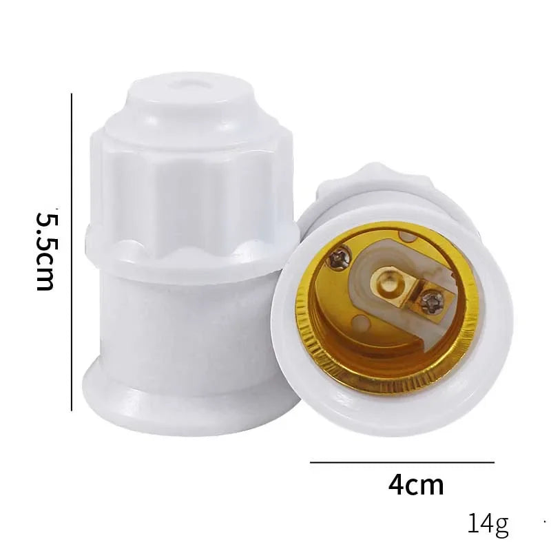 socle ampoule blanc doré moderne fixations éclairage intérieur base lampe hanging e27