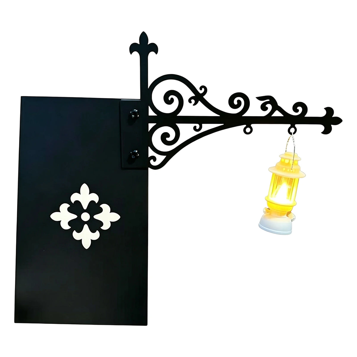 lampe lecture suspendue vintage noir doré motif géométrique led métallique romantique chambre