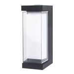 lampe murale moderne led étanche ip65 noir blanc 85265v 2492000lm autonomie