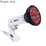 lampe led rouge noir raffermissement peau rajeunissement points lumineux moderne