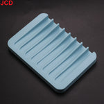 support savon silicone rose violet bleu vert orange gris moderne rayures horizontales