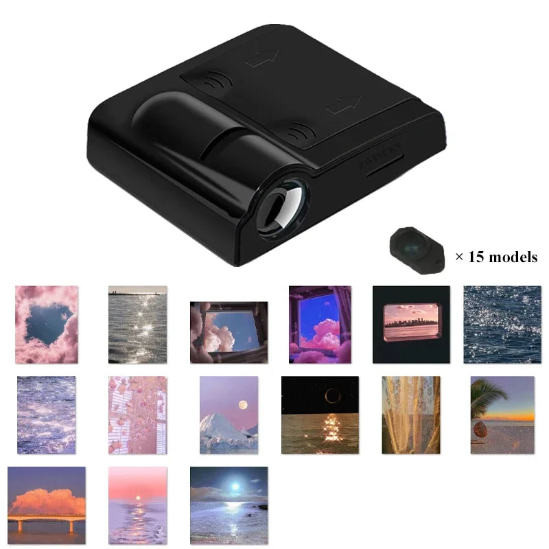 projecteur led veilleuse deco chambre nuit autocollants spatial moderne accesoires photo fantastique lumiere