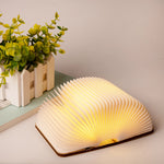 lampe lecture led rechargeable blanc brun livre moderne portable table