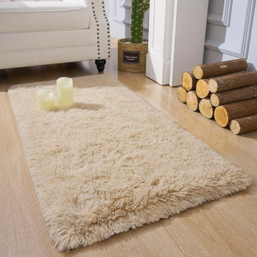tapis noir gris beige marron peluche épaisse imperméable résistant intérieur extérieur moderne