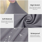 housse canapé inclinable imperméable antidérapante coton jacquard moderne poche gris bleumarineclair beige noir rose