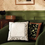 housse coussin motif floral peluche carré décoration maison lit salon voiture chambre coucher