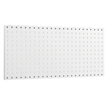 panneau rangement perforé gris moderne clips couteaux pinceaux clés bobines ciseaux porte clés porte