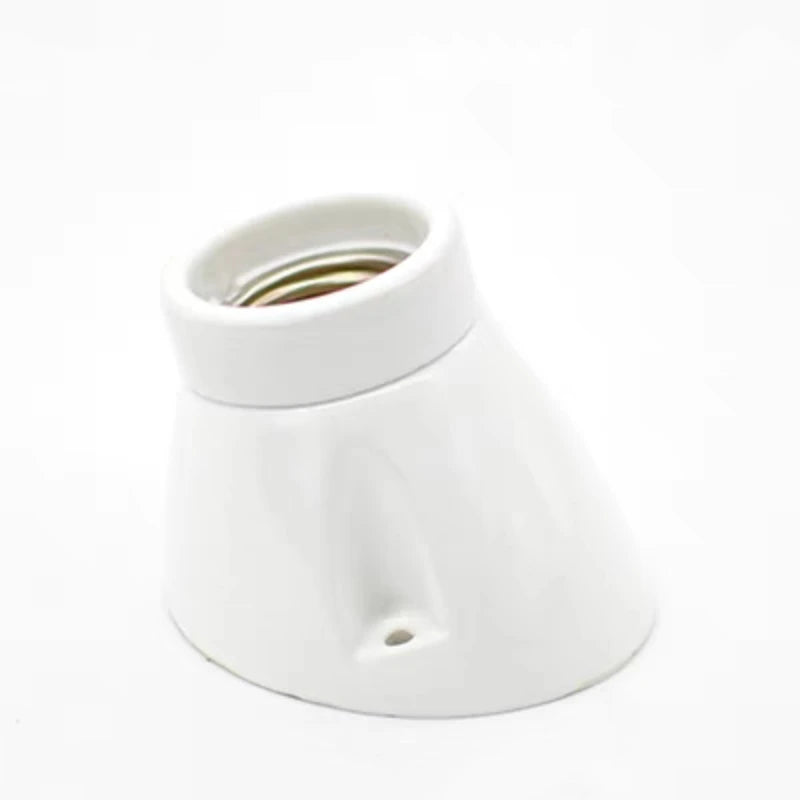 supports lampe céramique moderne blanc noir crème eyelets fixes haute temperature