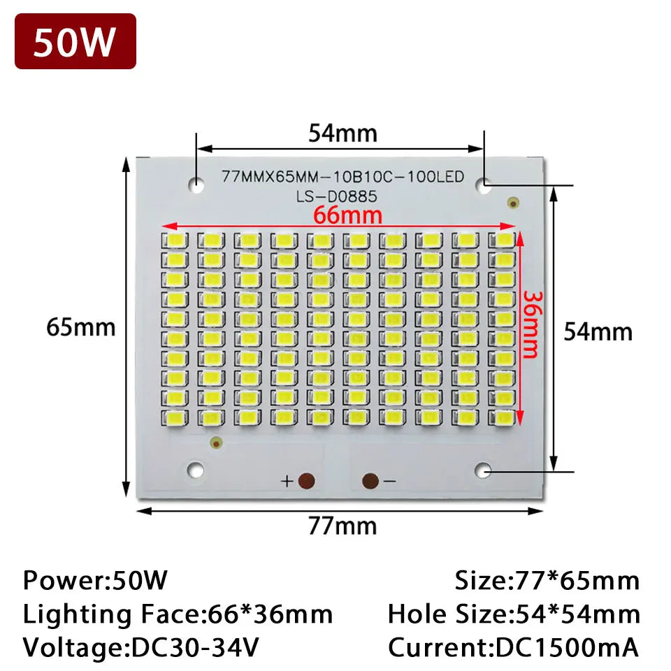 projecteur led 100w 200w ip66 moderne gris métallique éclairage rue