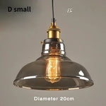 suspension lumineuse industrielle vintage ampoule filament verre transparent noir salon restaurant bar