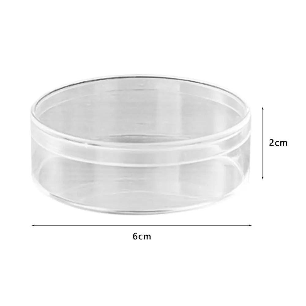 boîtes rangement transparentes plastique modernes tailles variées anti poussière couvercle minimaliste