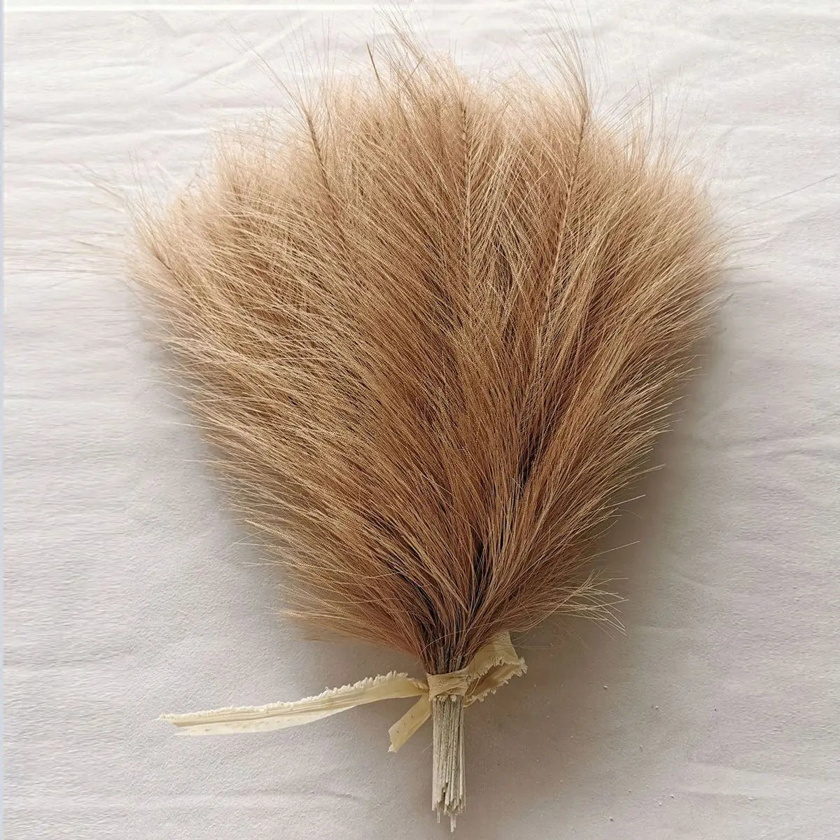 plumes séchées naturelles rustiques modernes beige rose blanc bleu décoration extérieure fête mariage