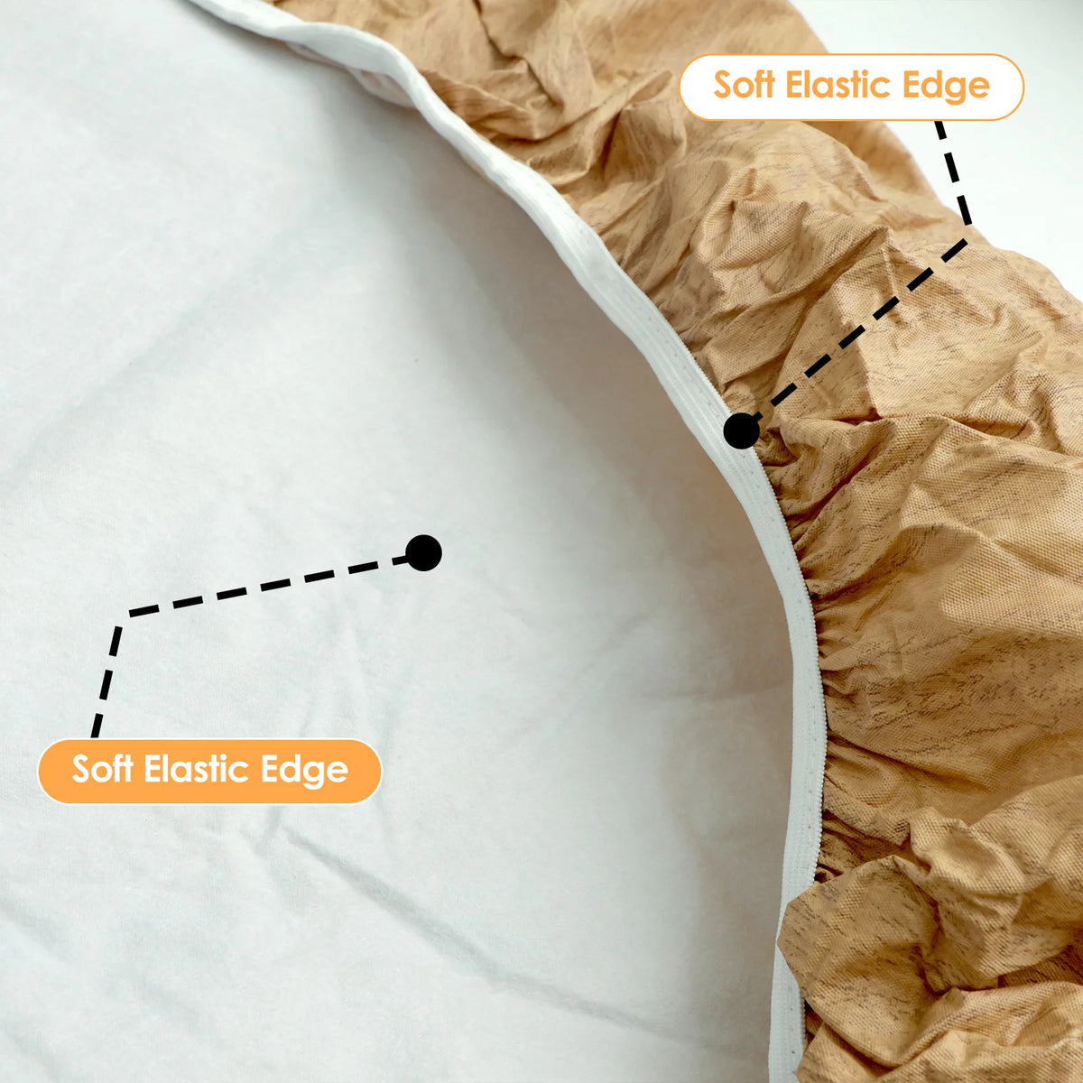 nappe ronde imperméable carreaux gris blancs moderne cuisine maison extérieure