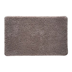 tapis bain absorbant eau antidérapant gris beige bleu poils doux moderne